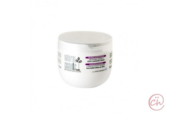 Натурален масажен крем за тяло с масло от лавандула 250ml- Natural Cosmetic